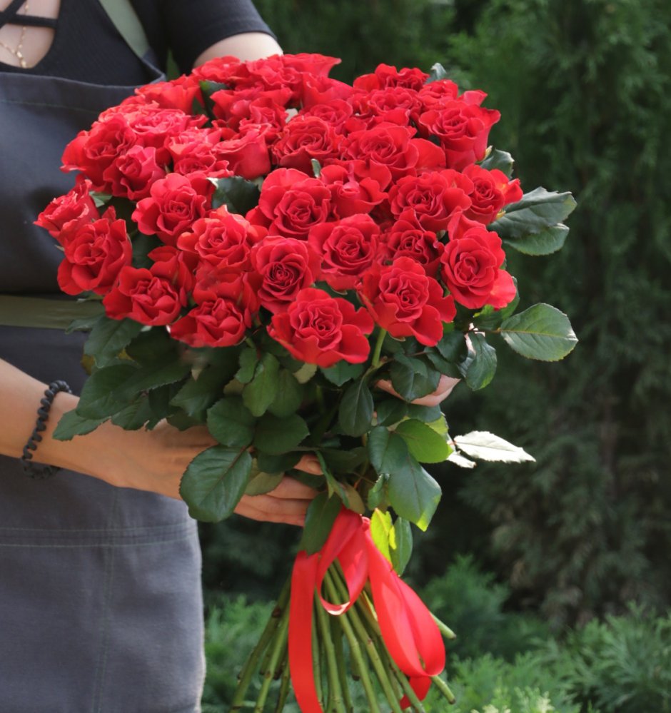 Роза красный 70 с Красноярский