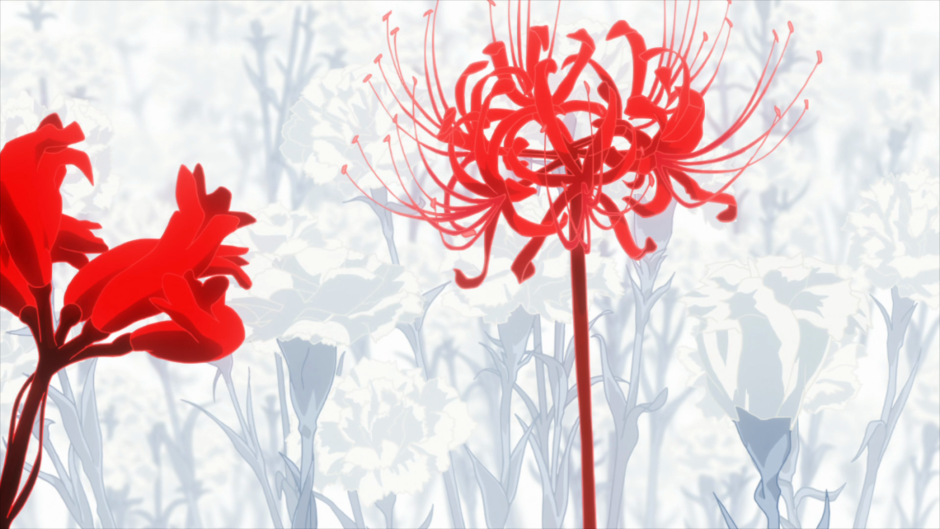 Цветы ликориса Токийский гуль