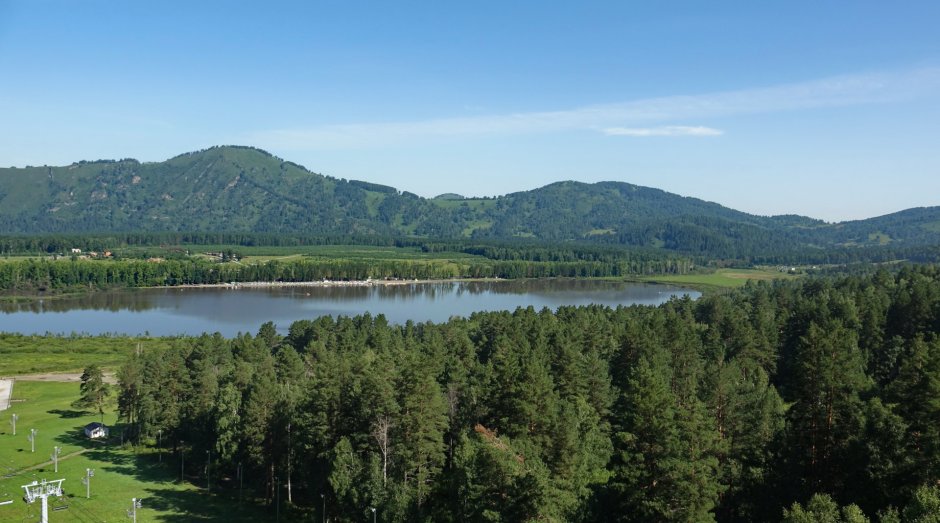 Озеро Манжерок Алтайский край