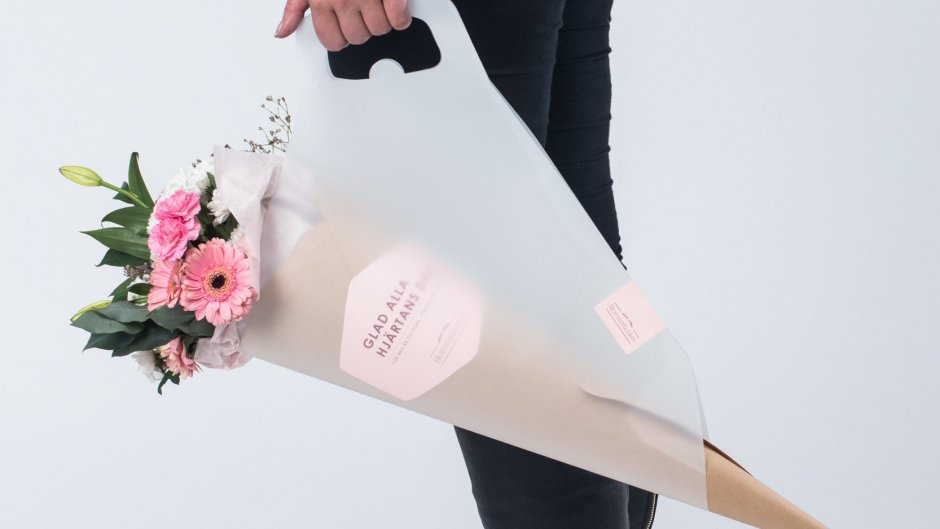 Пакет для букета цветов