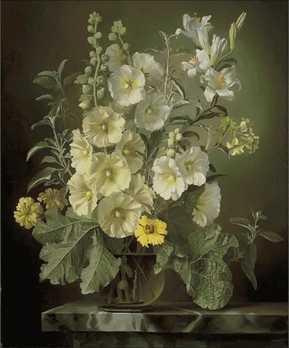 Геральд Купер цветочный натюрморт