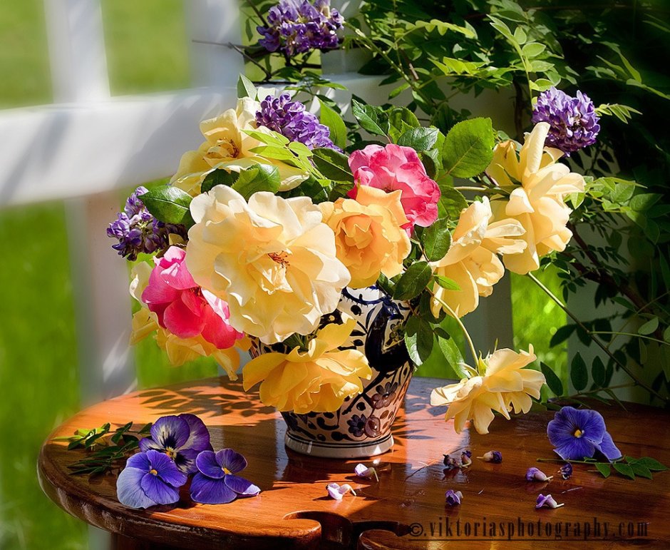 Букет цветов «утренний»