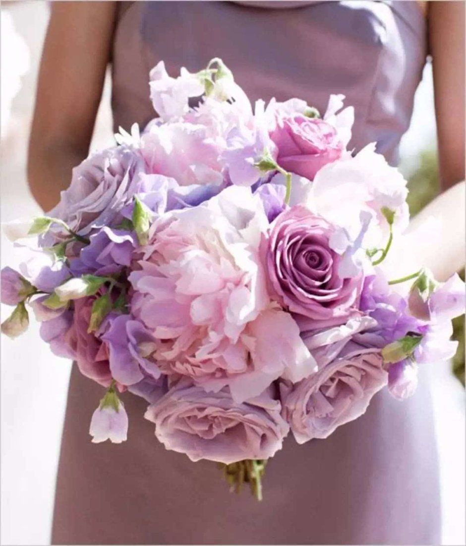 Букет невесты «розовое чудо»