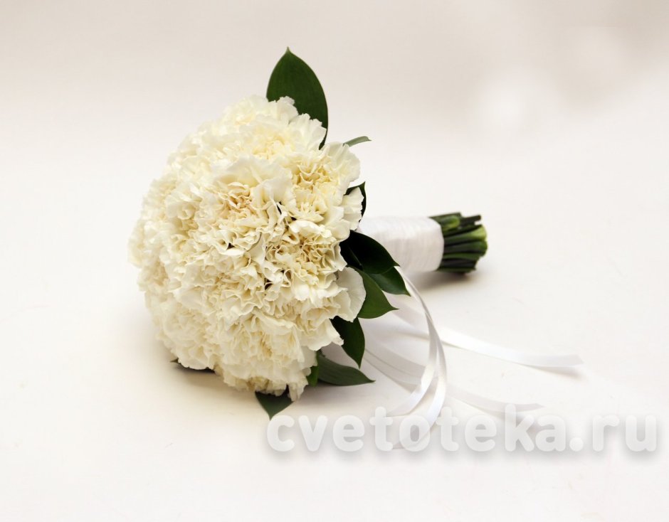 Диантус белый букет невесты