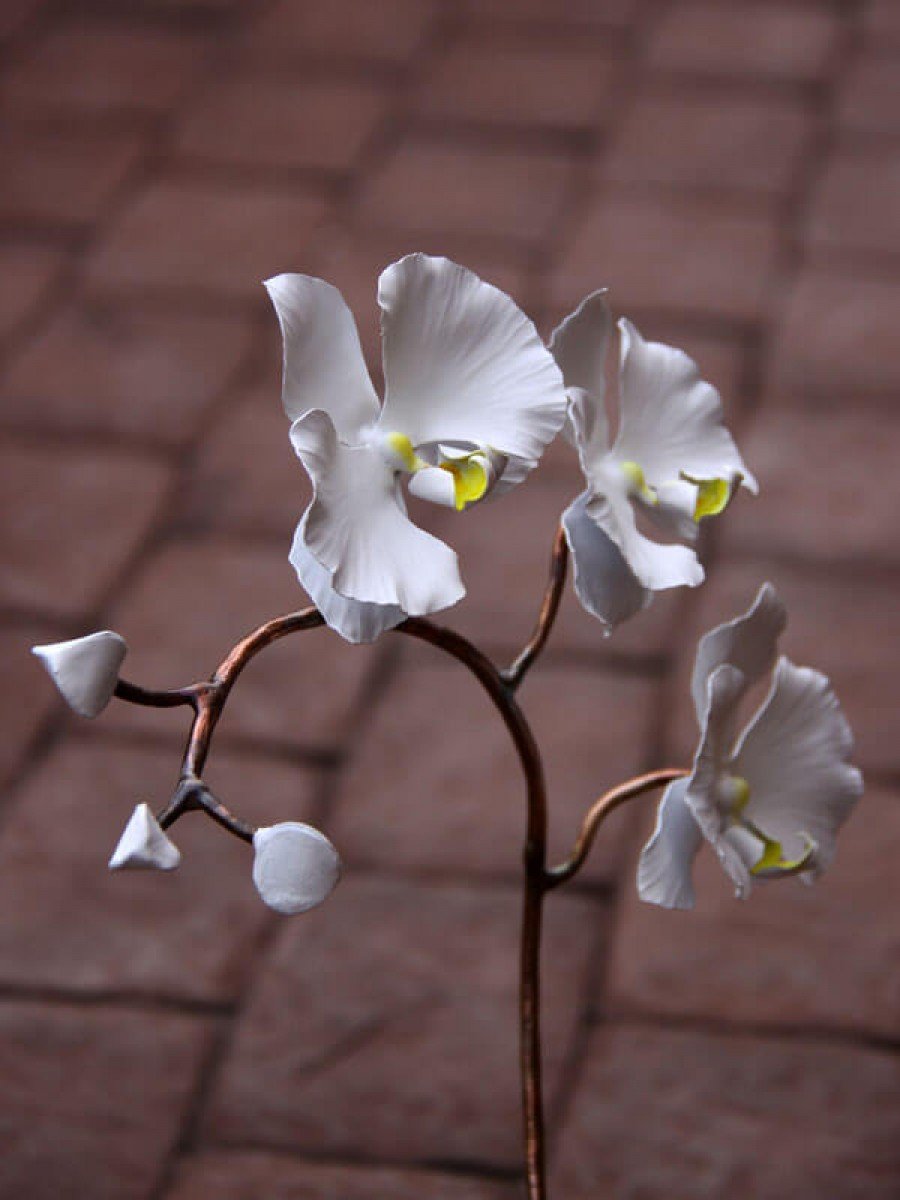 Орхидея скульптура