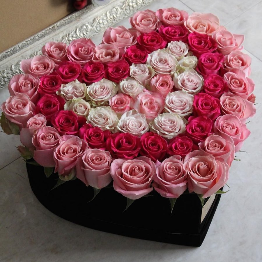 Букеты роз шикарных