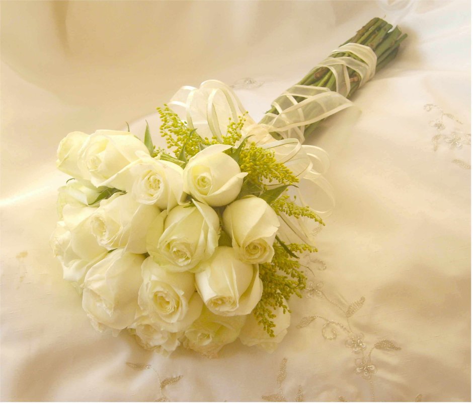 Букет невесты из чайных роз
