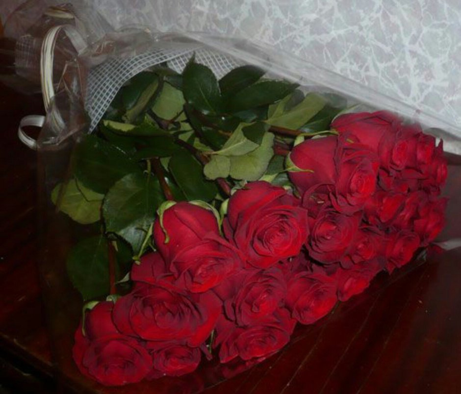 Букет цветов от любимого человека