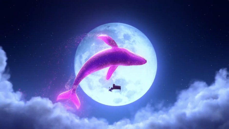Фиолетовый кит БТС Тини Тани