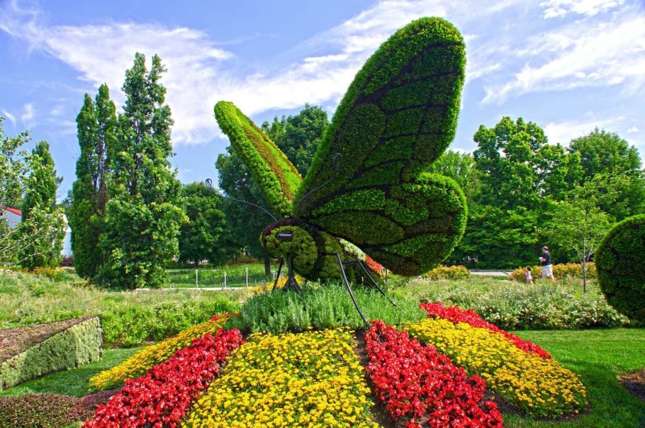 Монреальский Ботанический сад план