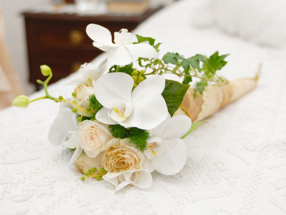 Свадебные цветы для невесты