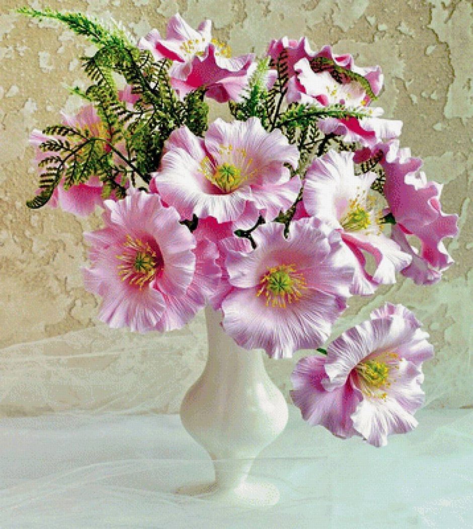 Цветы в вазе