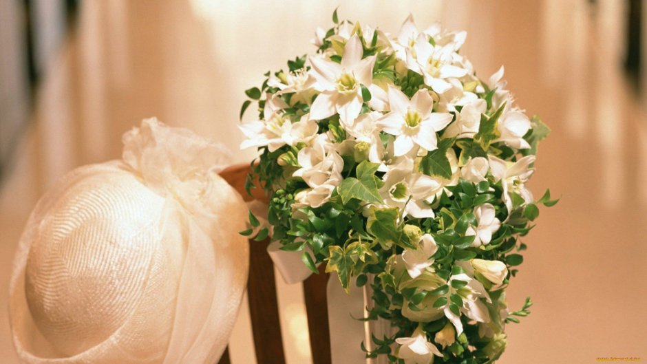 Букет невесты из флердоранжа