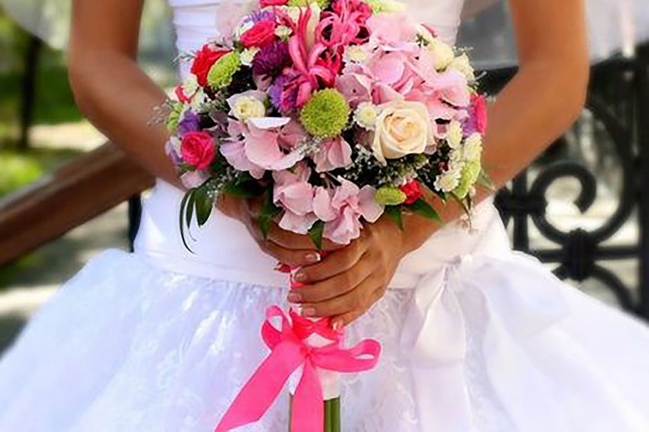 Свадебный букет Дари цветы