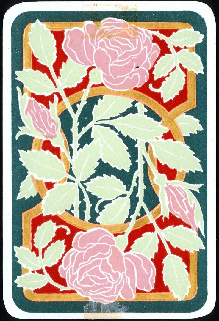 Арт нуво Art nouveau роза