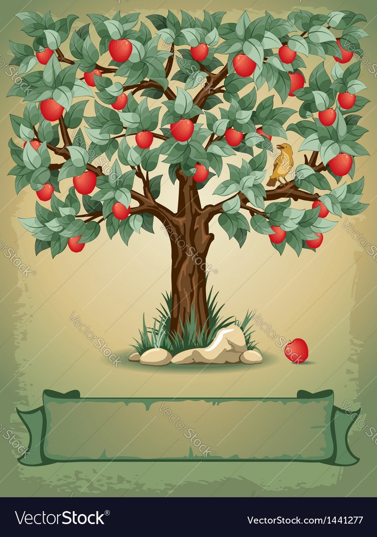 Древо с золотыми яблоками