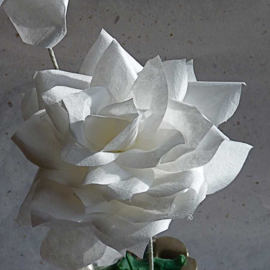 Бумагопластика цветок из газеты
