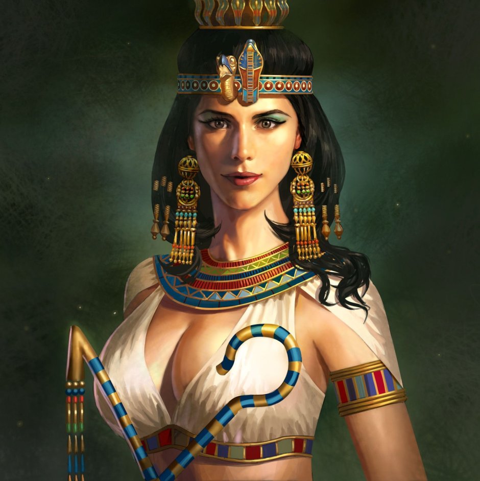 Египетская правительница Клеопатра