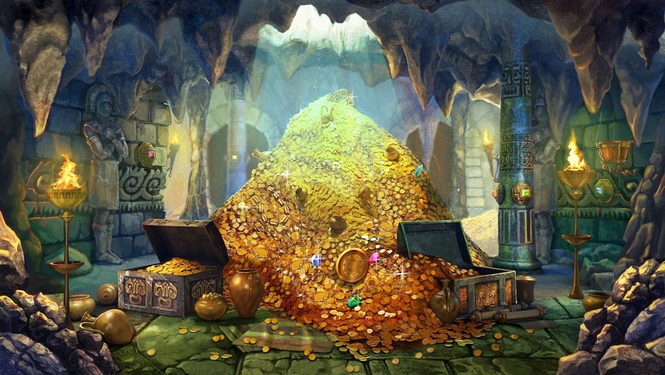 Warcraft гора золота арт