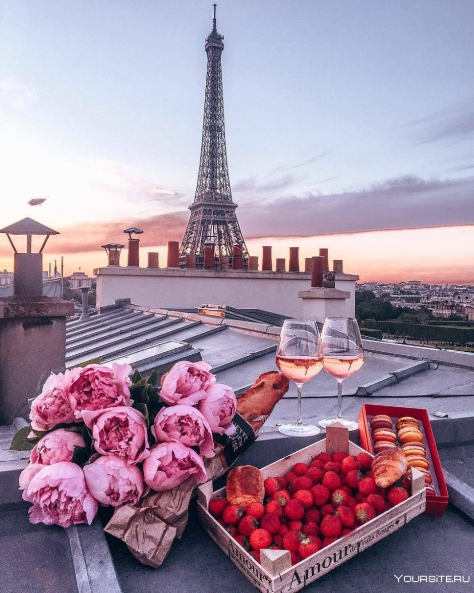 Романтический ужин в Париже