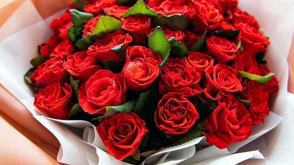 Rose Red Bouquet красные розы