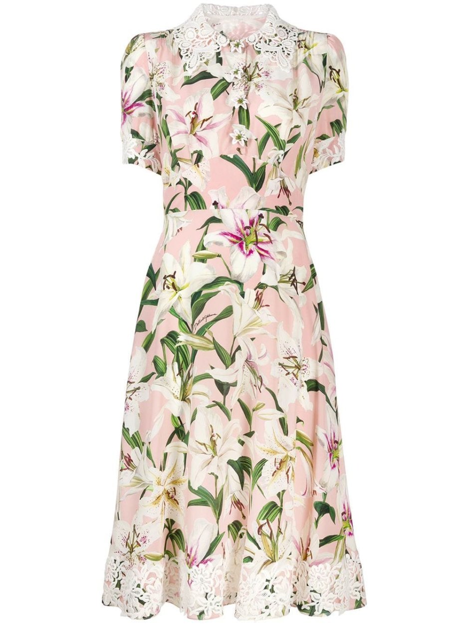 Платье Dolce & Gabbana Floral Dress