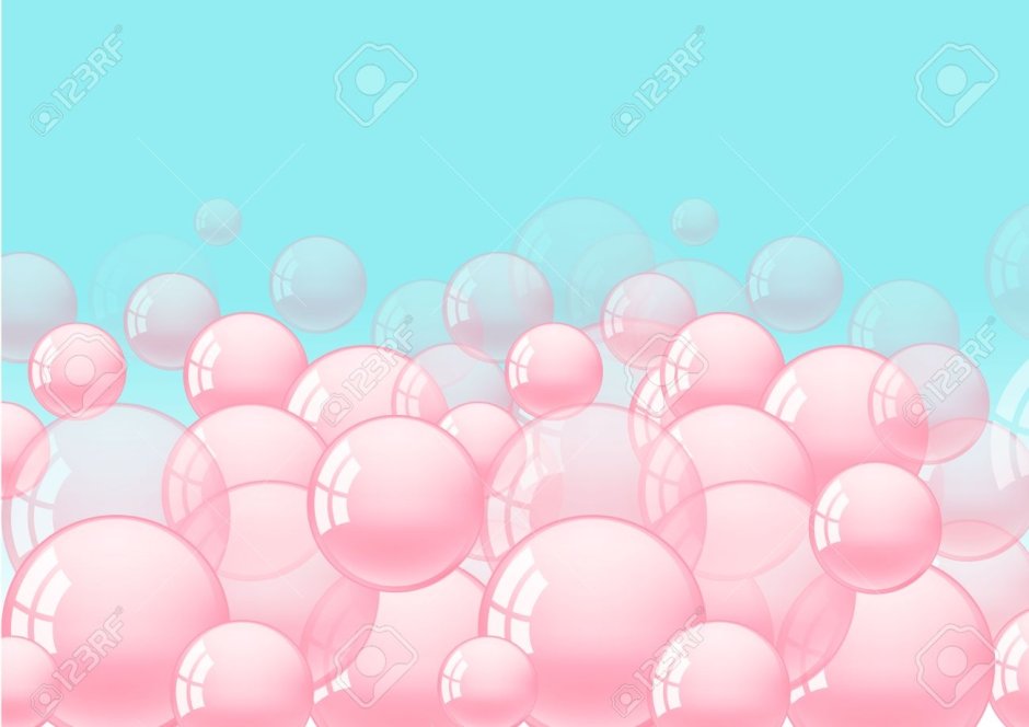 Розовые пузыри