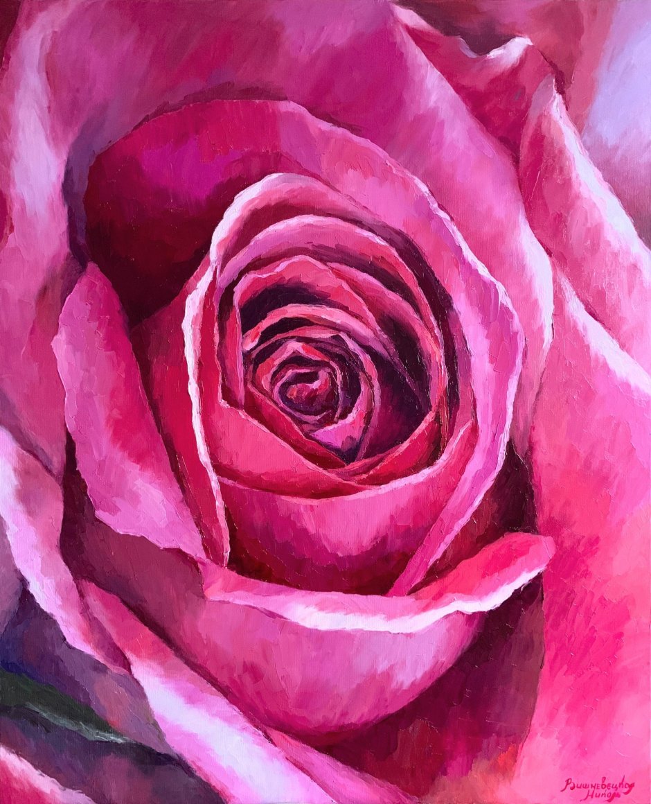 Розы картины художников