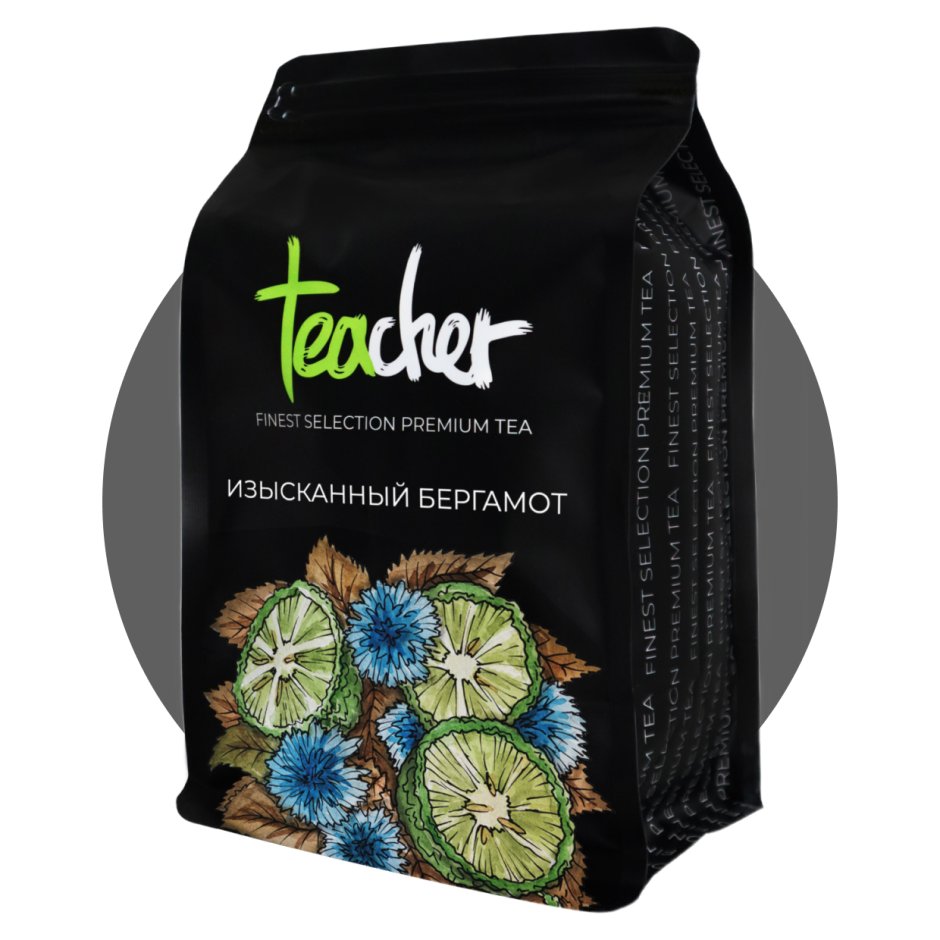 Чай черный teacher изысканный бергамот