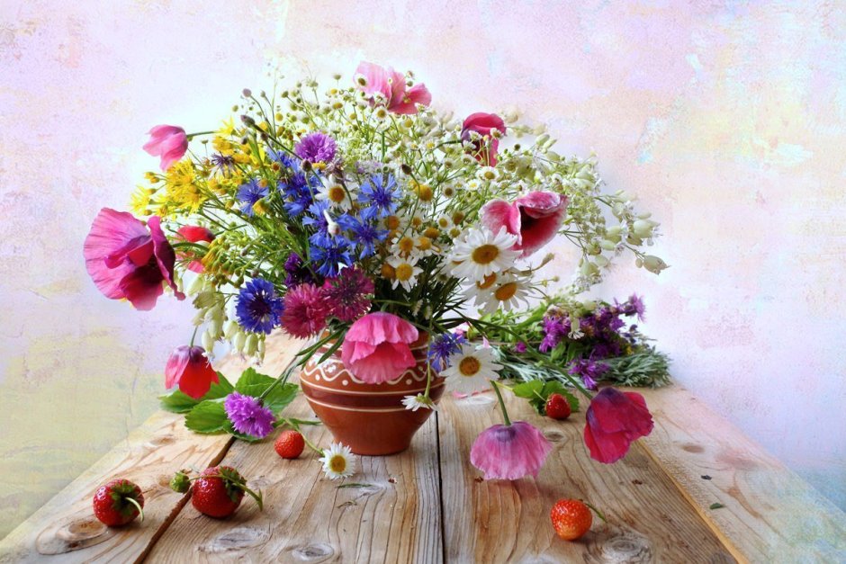 Букет цветов «летний»