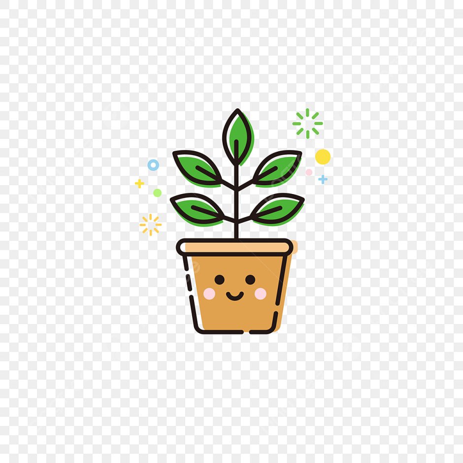 Значки растений для Инстаграм