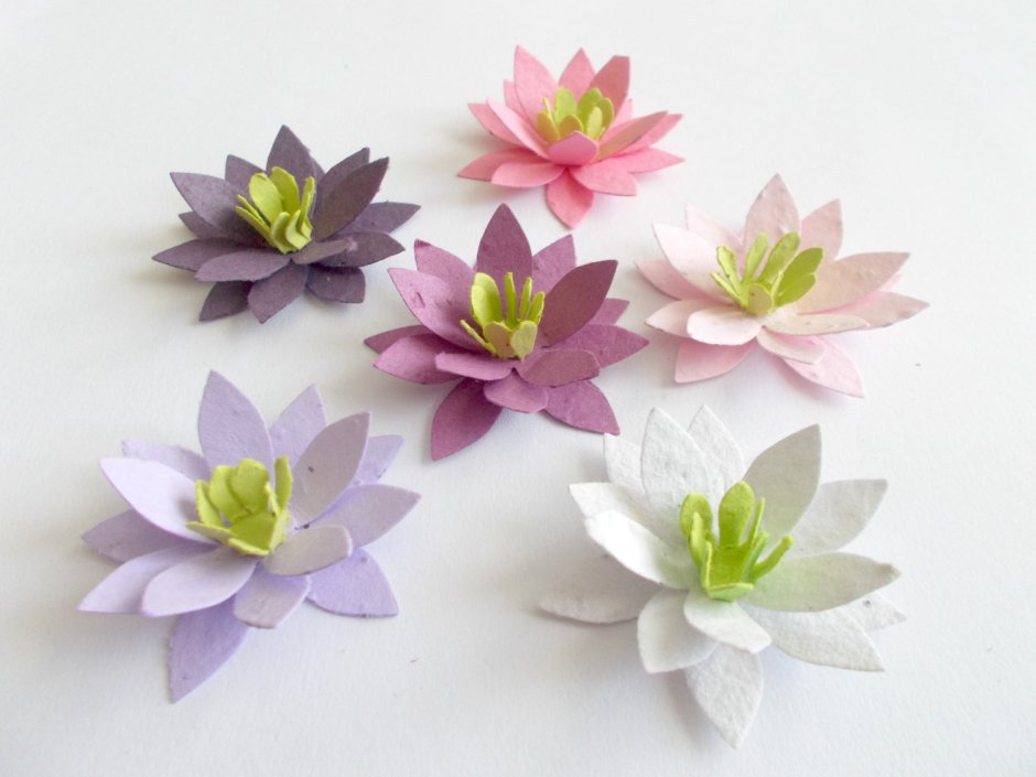 Оригами цветок кувшинка