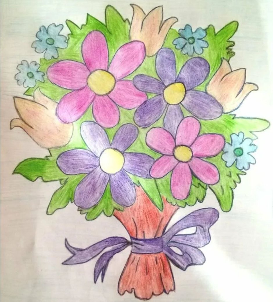 Цветы для рисования