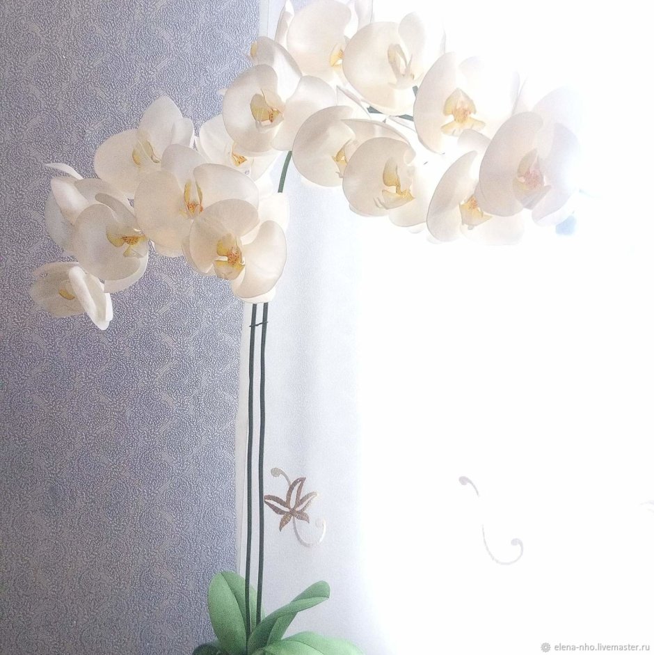 Орхидея из изолона большая