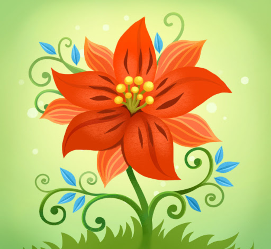 Аленький цветочек (Scarlet Floret)