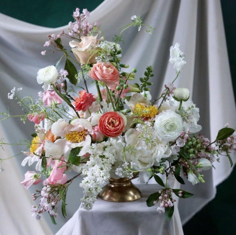 Свадебные цветочные композиции