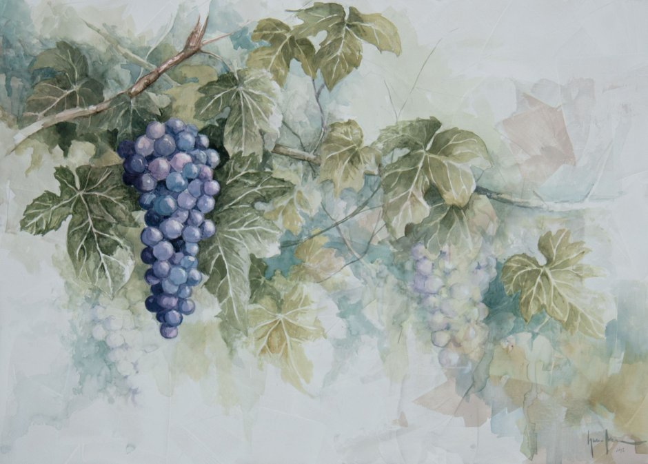 Виноград картина