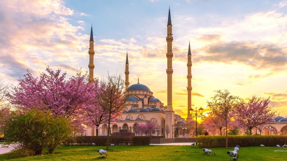 Мечеть в Грозном сердце