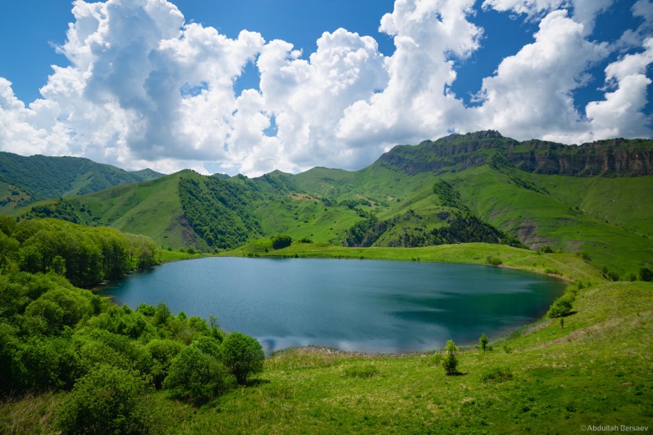 Галанчожское озеро Чечня