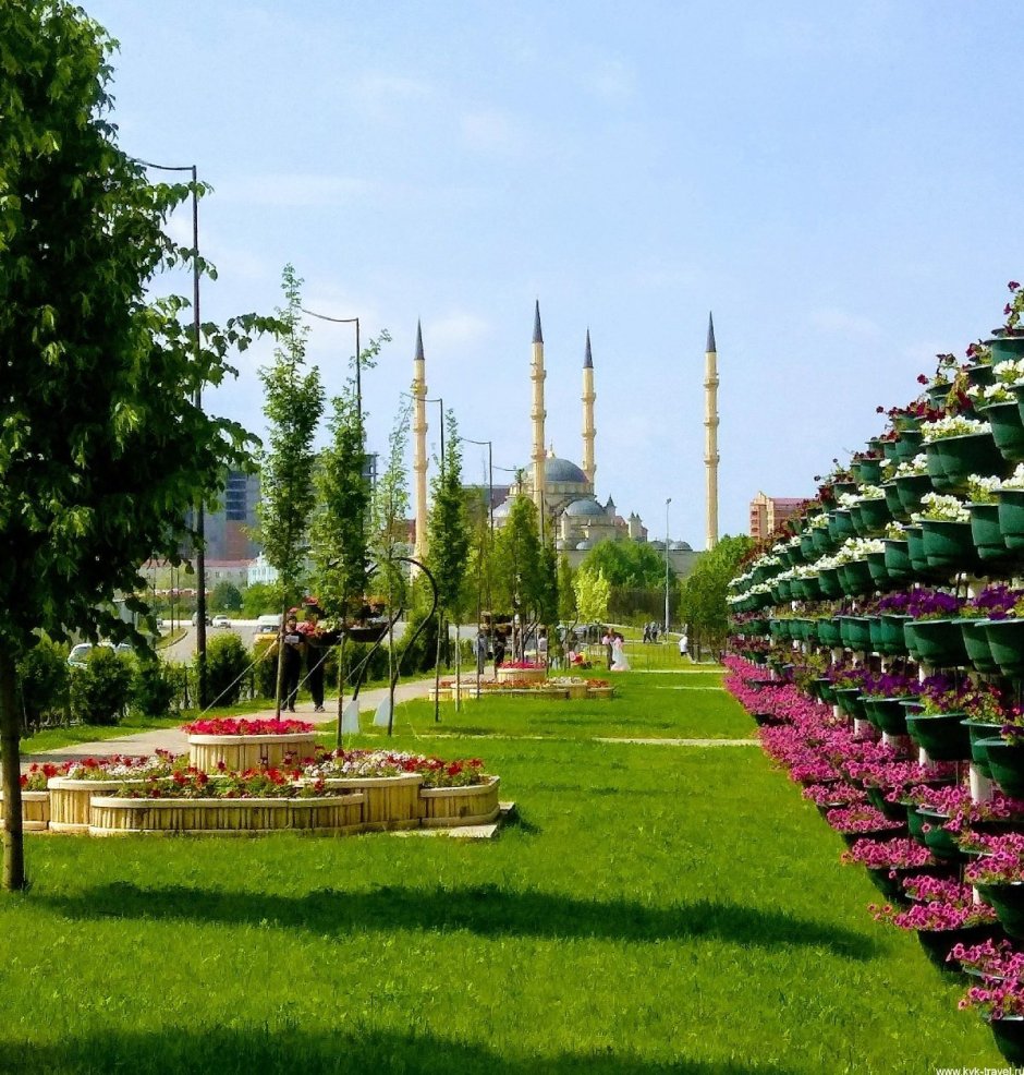 Парк цветник Грозный