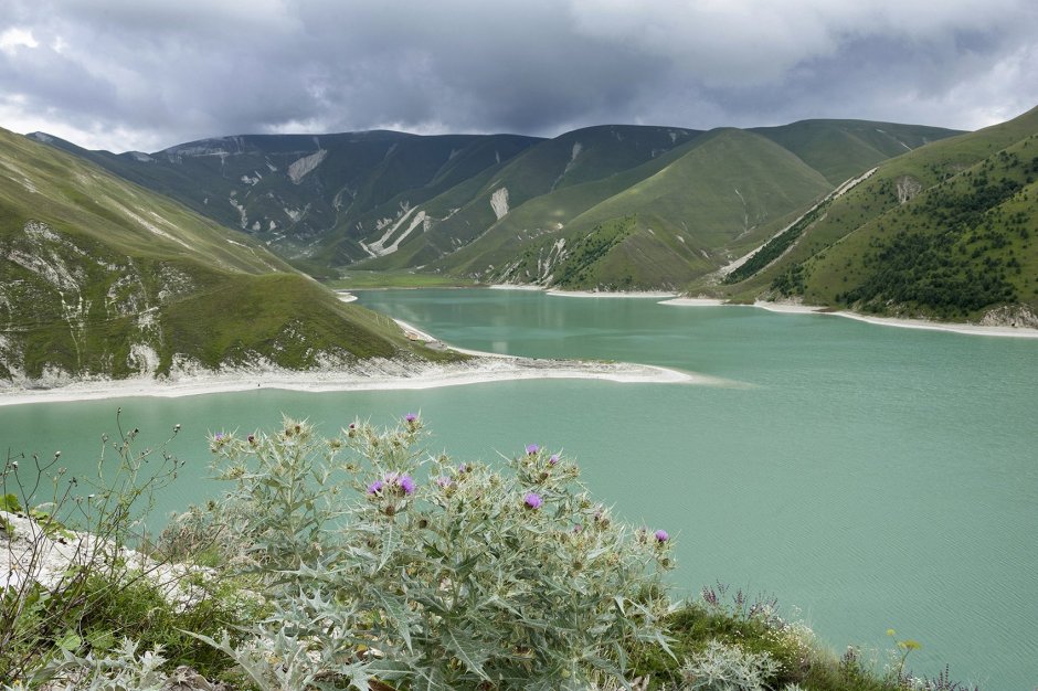Озеро в Чечне Кезеной ам