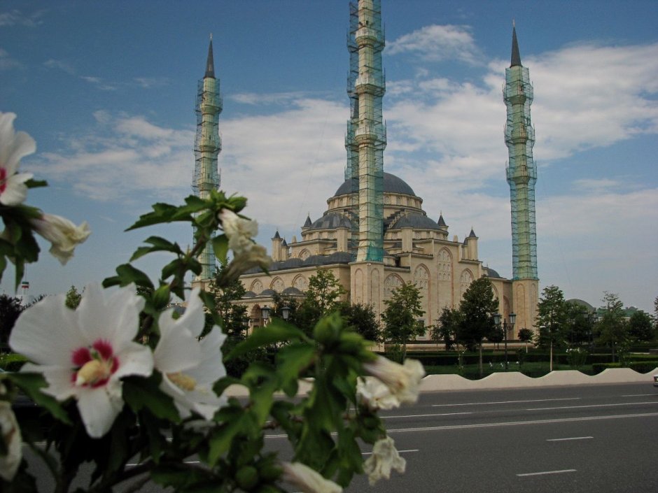 Мечеть сердце Чечни Весна