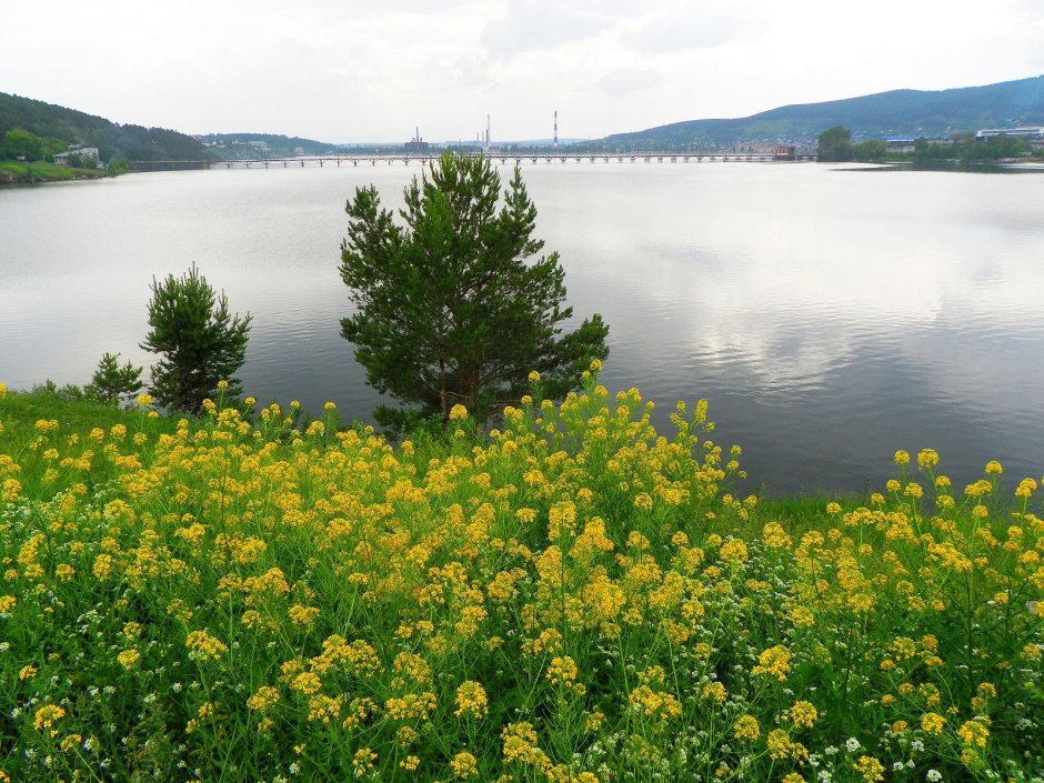 Жёлтое озеро Белорецк